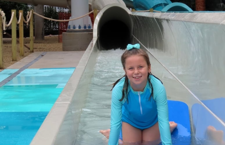 Surf and Splash slide