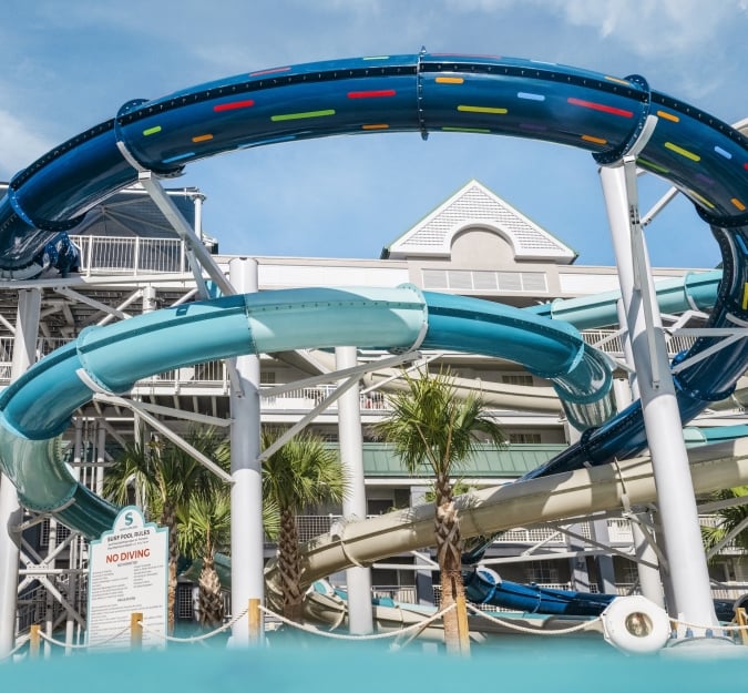 Triple Slides Tower
