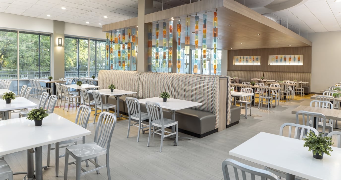 Surf and splash Waterpark dining room