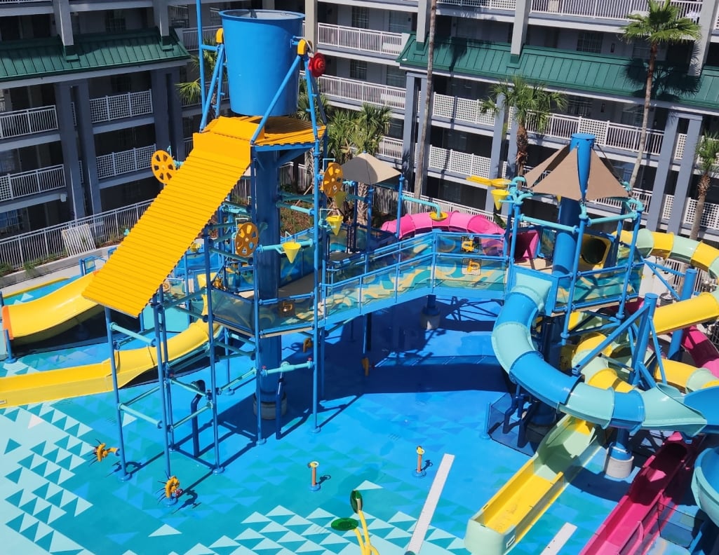 Aerial view of Aqua Cove